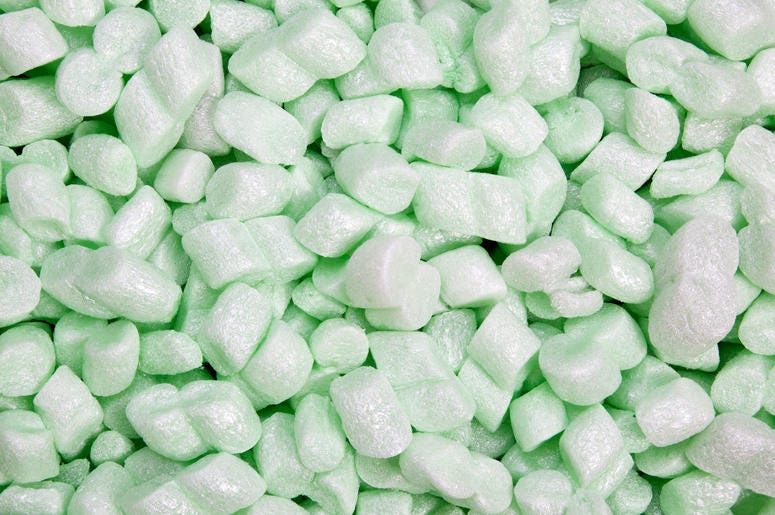 Foam peanuts Foam peanuts
